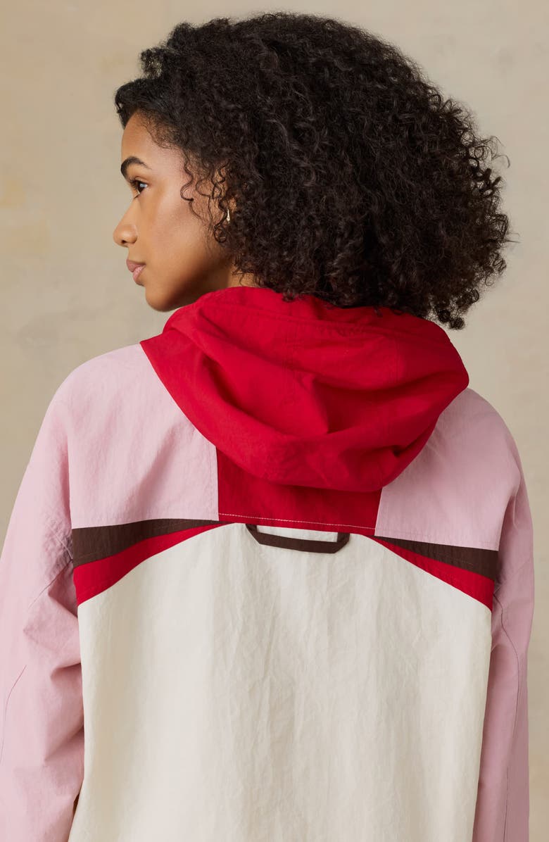 Faherty Shorelite Active Windbreaker Jacket, Alternate, color, Rose Canyon
