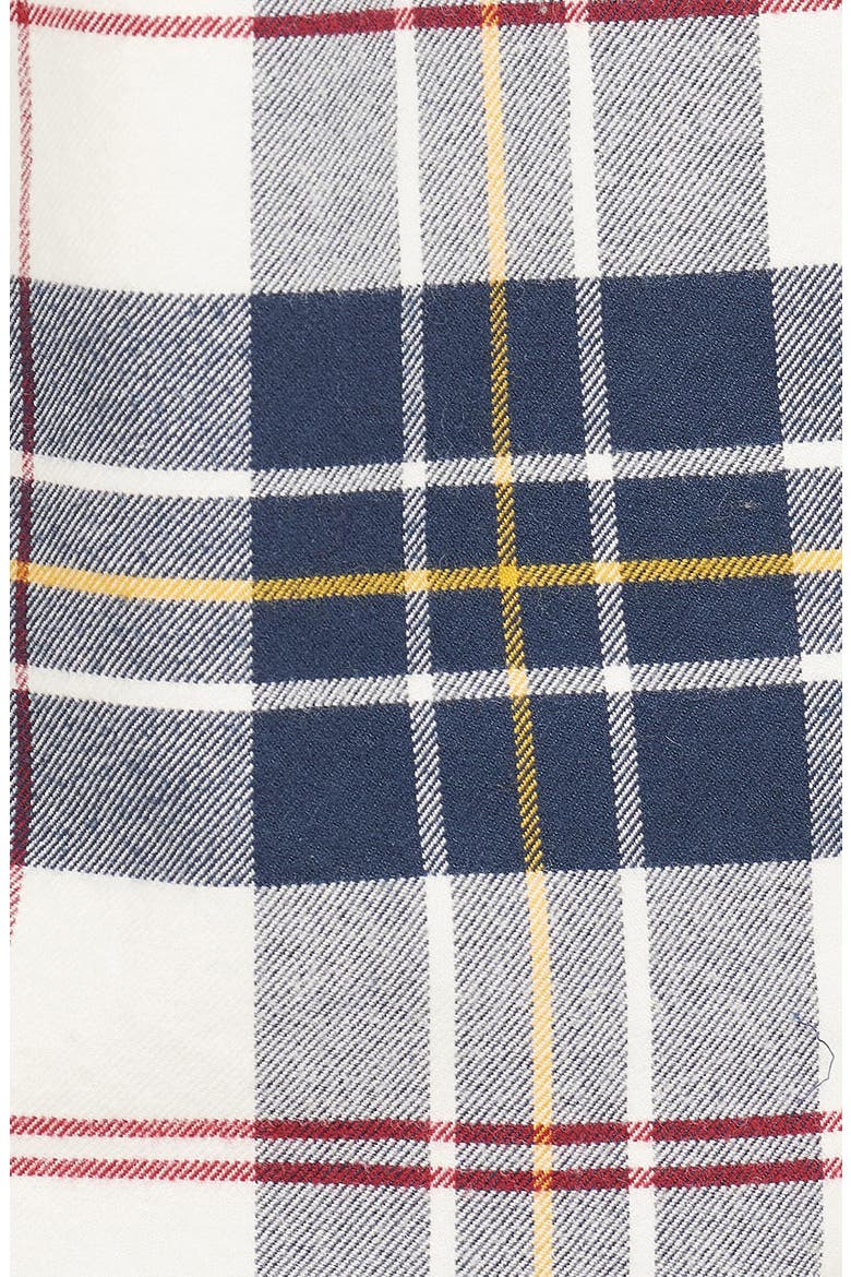 Ronan Tailored Fit Plaid Button-Down Shirt, Alternate, color, ECRU