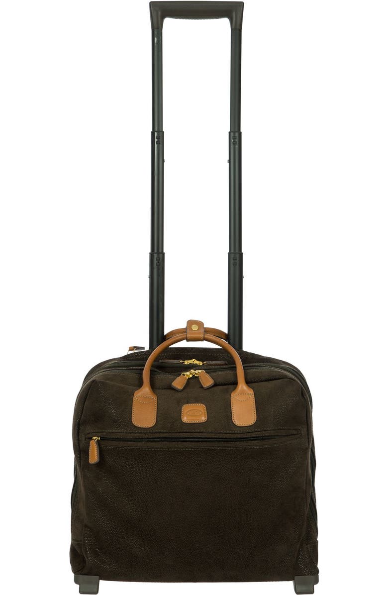 Bric's Life Tropea Pilot Case, Main, color, Olive