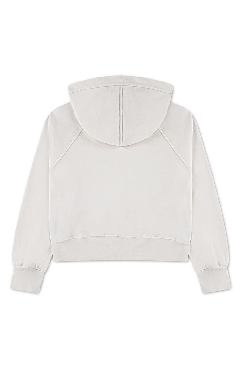 abercrombie kids Kids' Essentials Fleece Hoodie, Alternate, color, Jet Stream