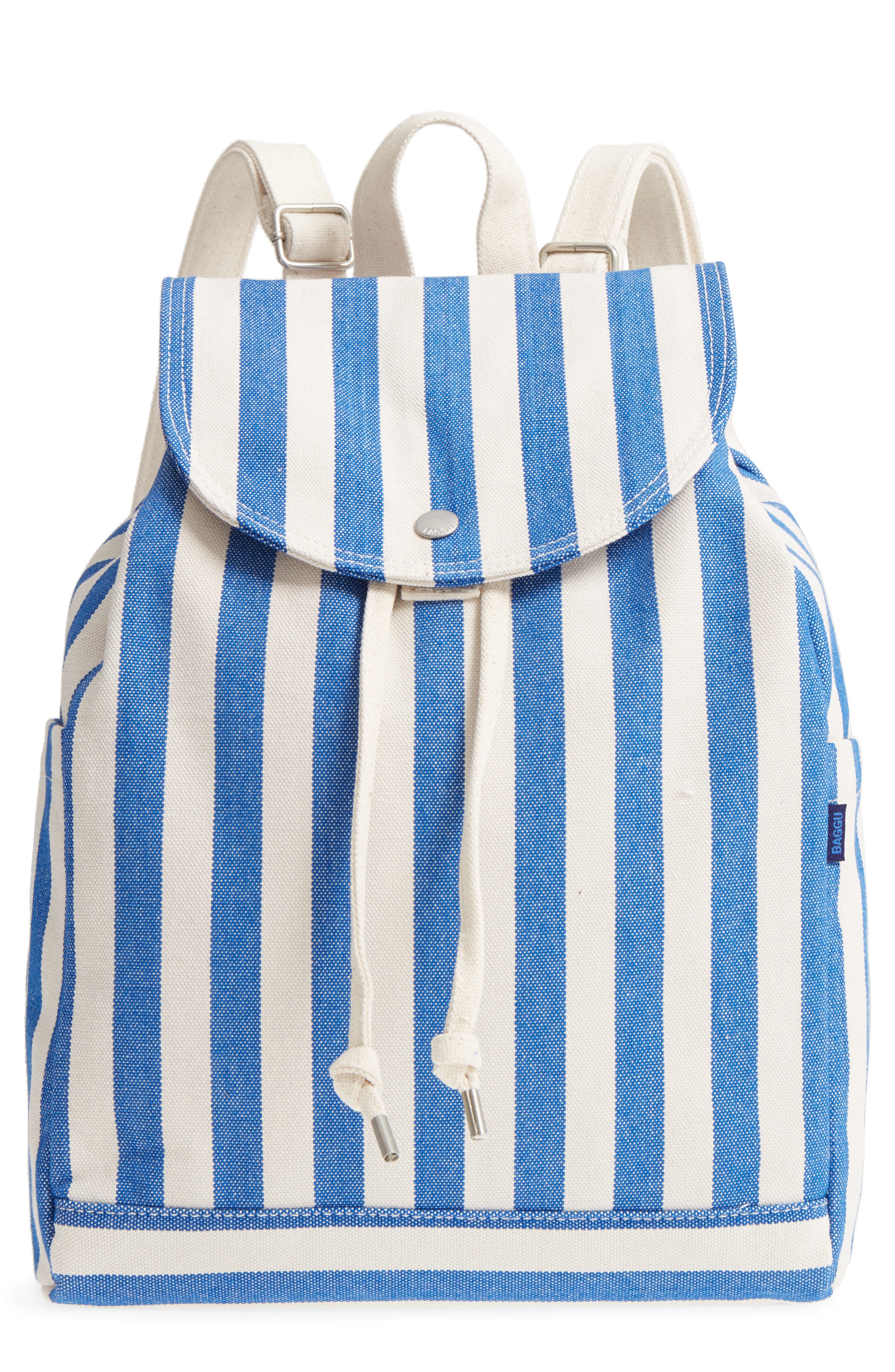 Baggu Drawstring Canvas Backpack, Main, color, 