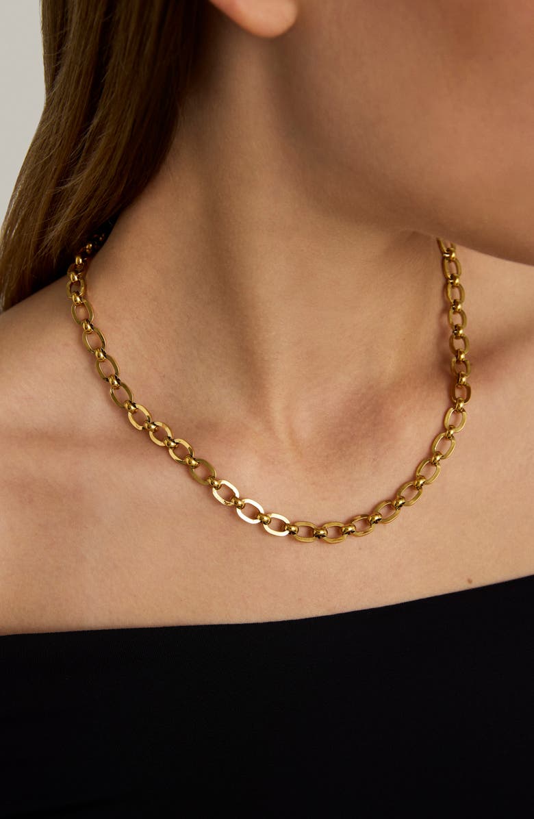 Dean Davidson Monaco Chain Necklace, Alternate, color, Gold
