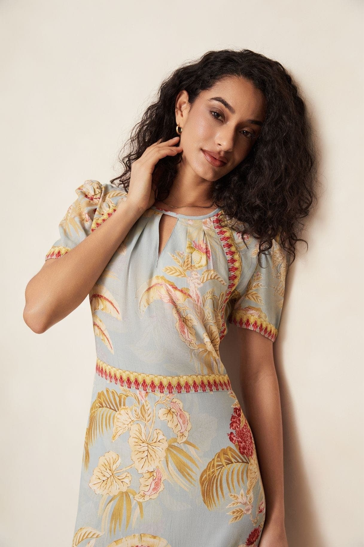Mavis Blue Dress - image 2