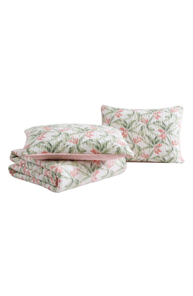 Tommy Bahama Alcapulco Palm 3-Piece Quilt & Sham Set, Main, color,
