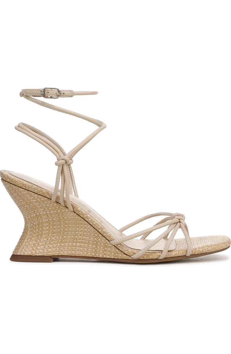 Sam Edelman Daxton Ankle Strap Wedge Sandal, Alternate, color, Light Sand