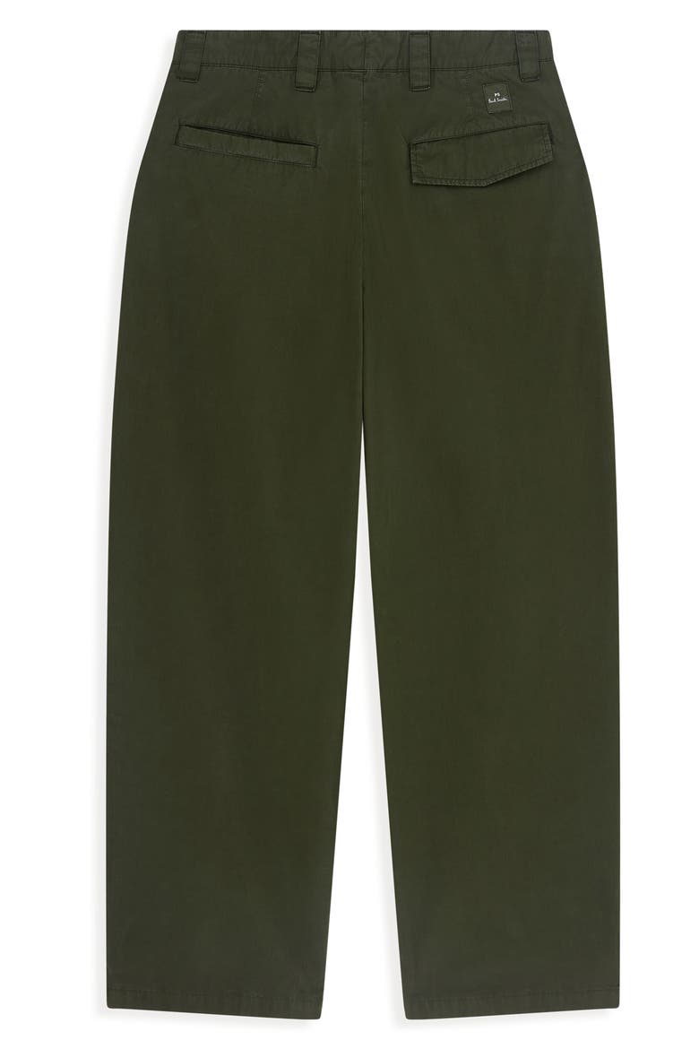 Relaxed Fit Cotton Workwear Chinos, Alternate, color, VERY DARK GREEN