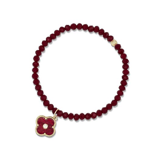 Bowood Lane Knox Charm Bracelet In Brown