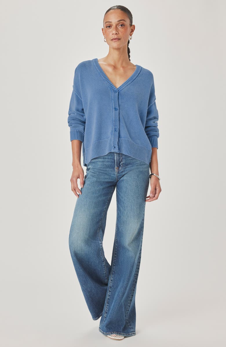 Splendid Jayda Cardigan, Alternate, color, Perfect Blue