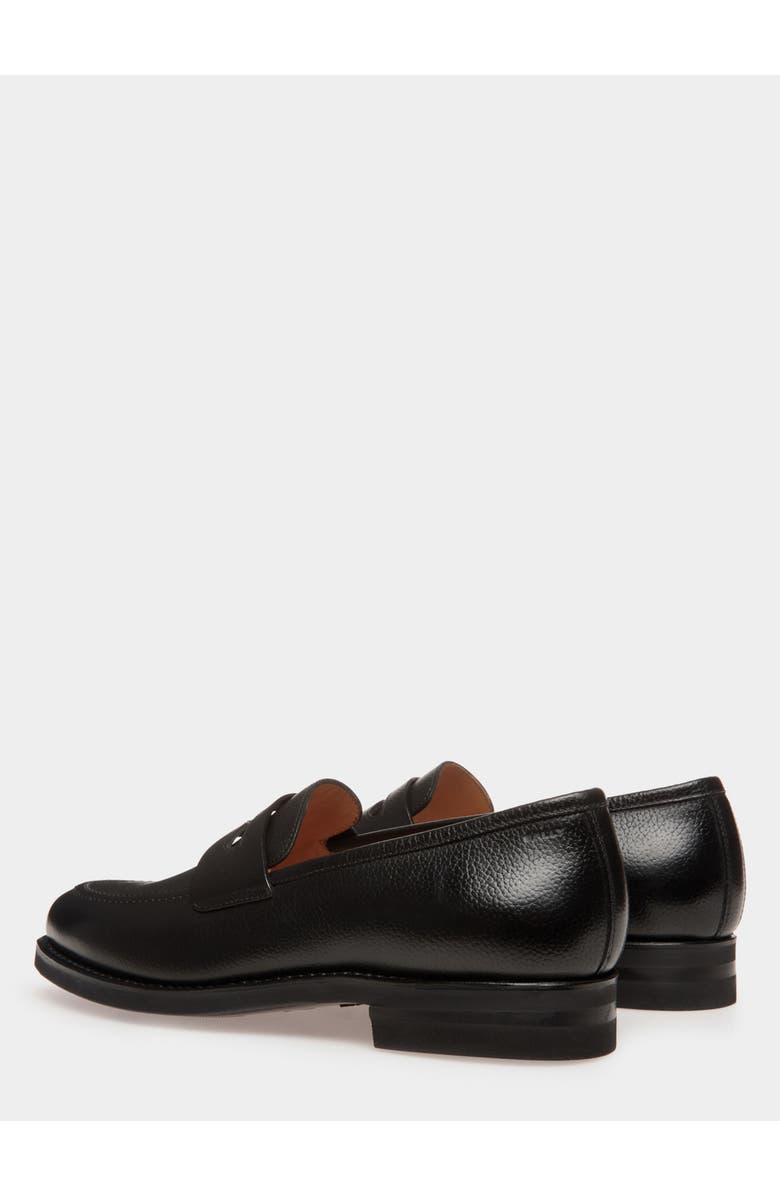 Bally Schoenen Loafer in Embossed Calf Leather, Alternate, color, Black
