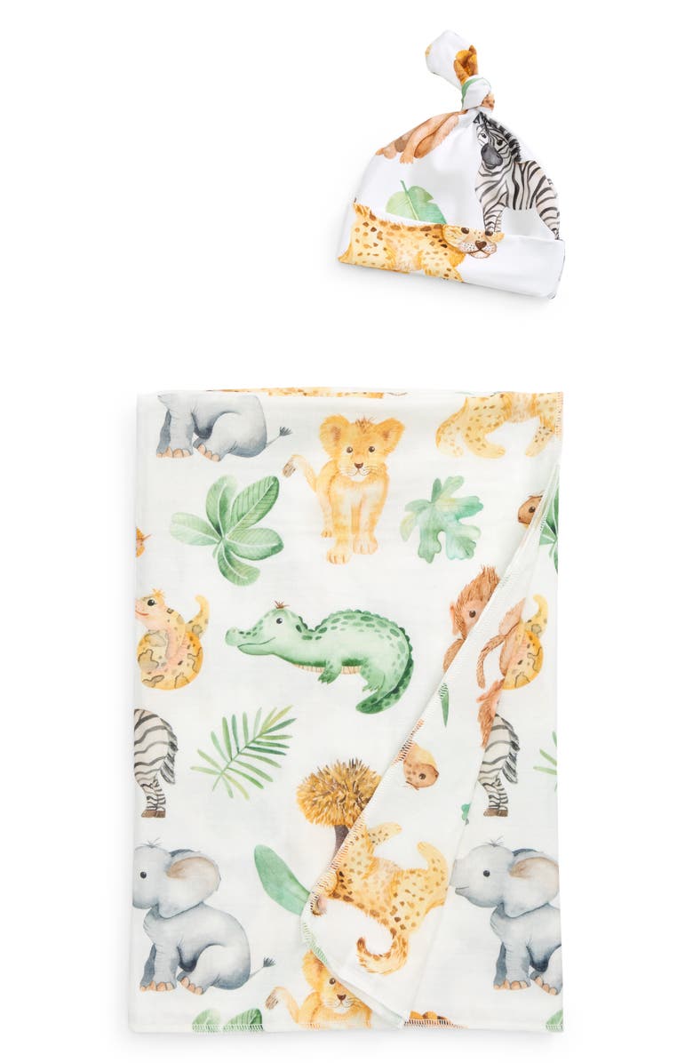 STINA AND MAE Safari Life Snuggle Me Home Keepsake Gift Set, Main, color,