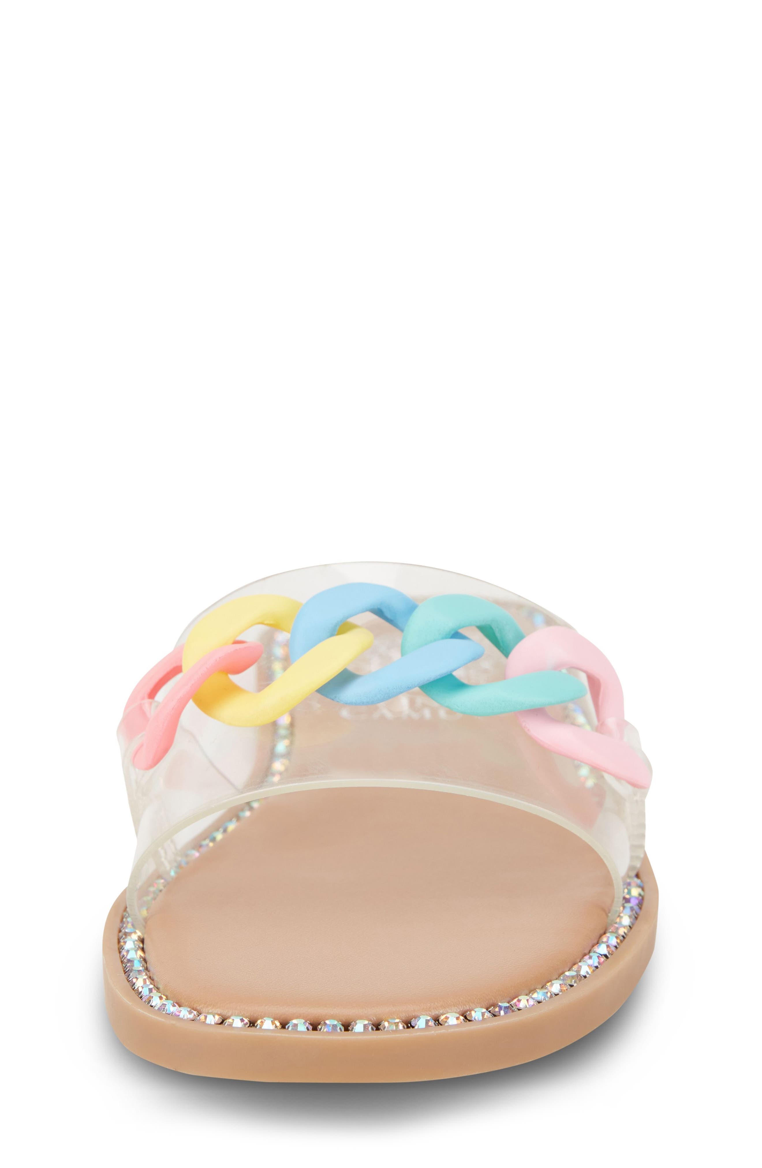 Vince Camuto Crystal Slide Sandal, Alternate, color, 