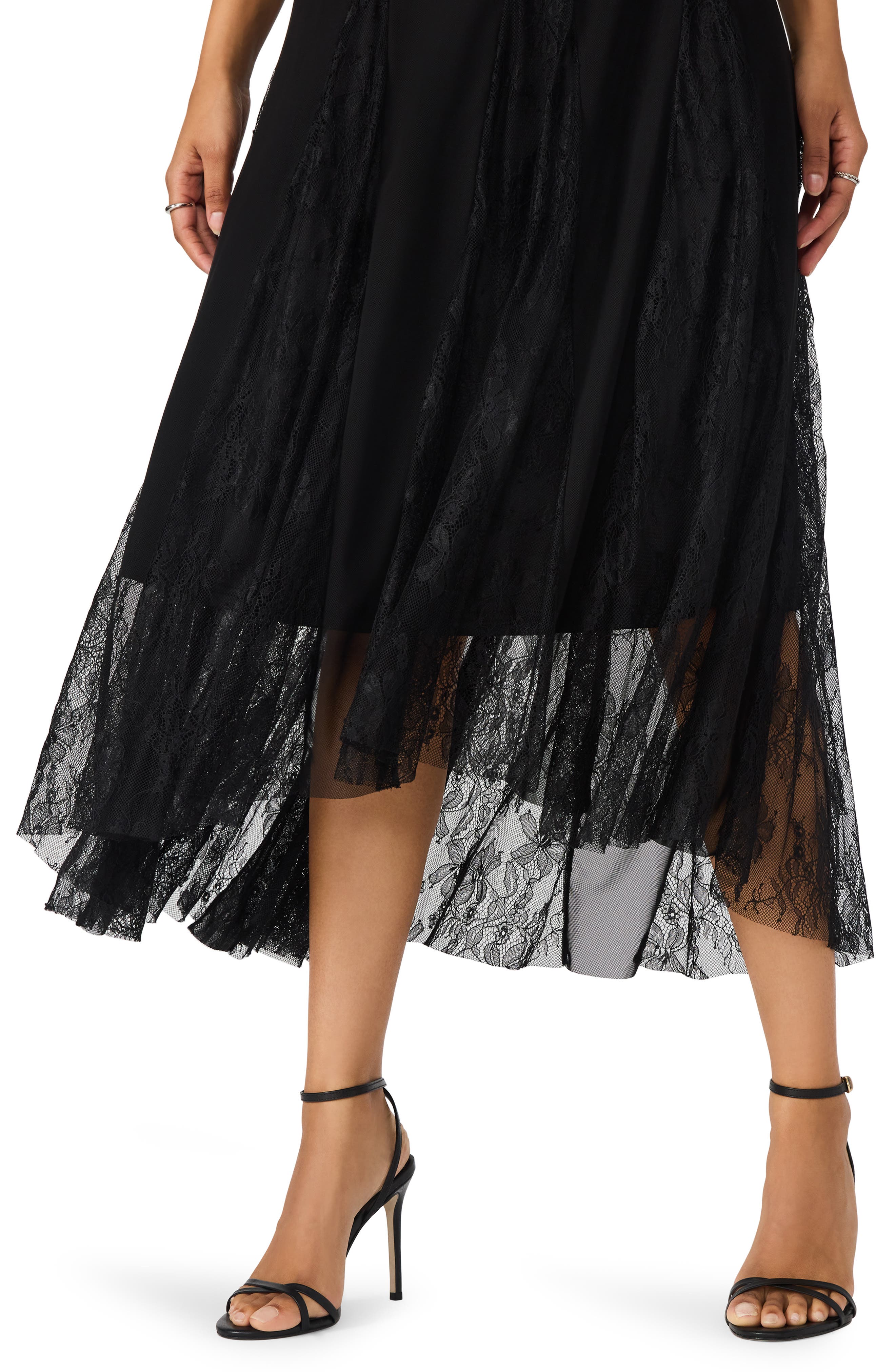 parker vita lace dress Parker Vita Lace Dress in Black, Size medium NWT