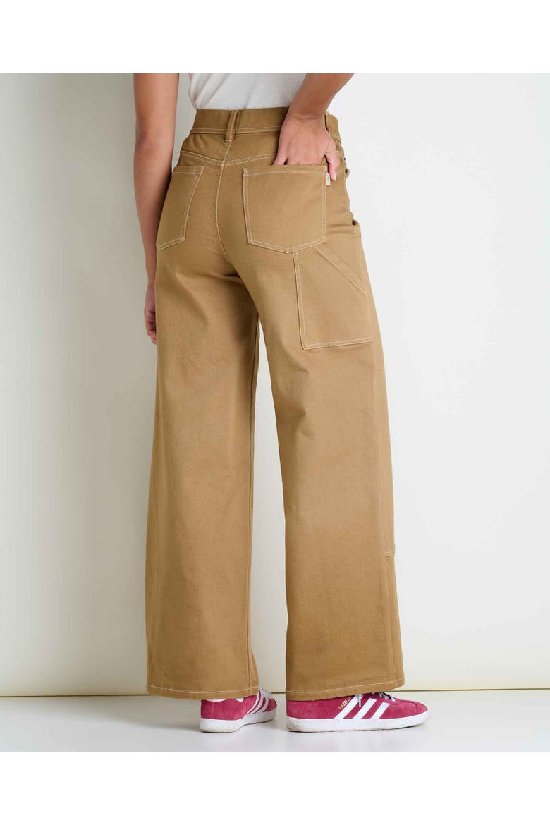 Balsam  Wide Leg Utility Pant, Alternate, color, Honey Brown