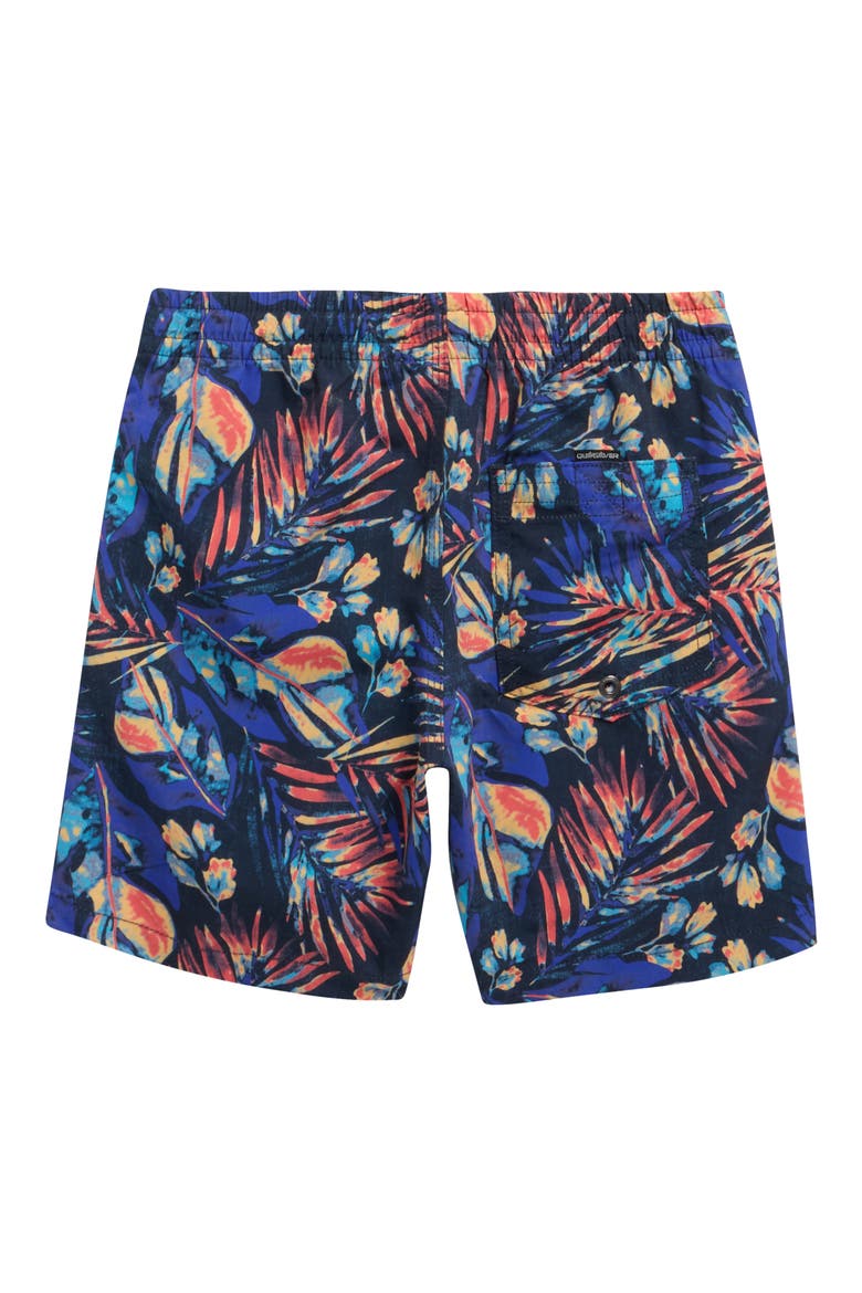 Kids' Everyday Mix Volley Swim Trunks, Alternate, color, ECLIPSE