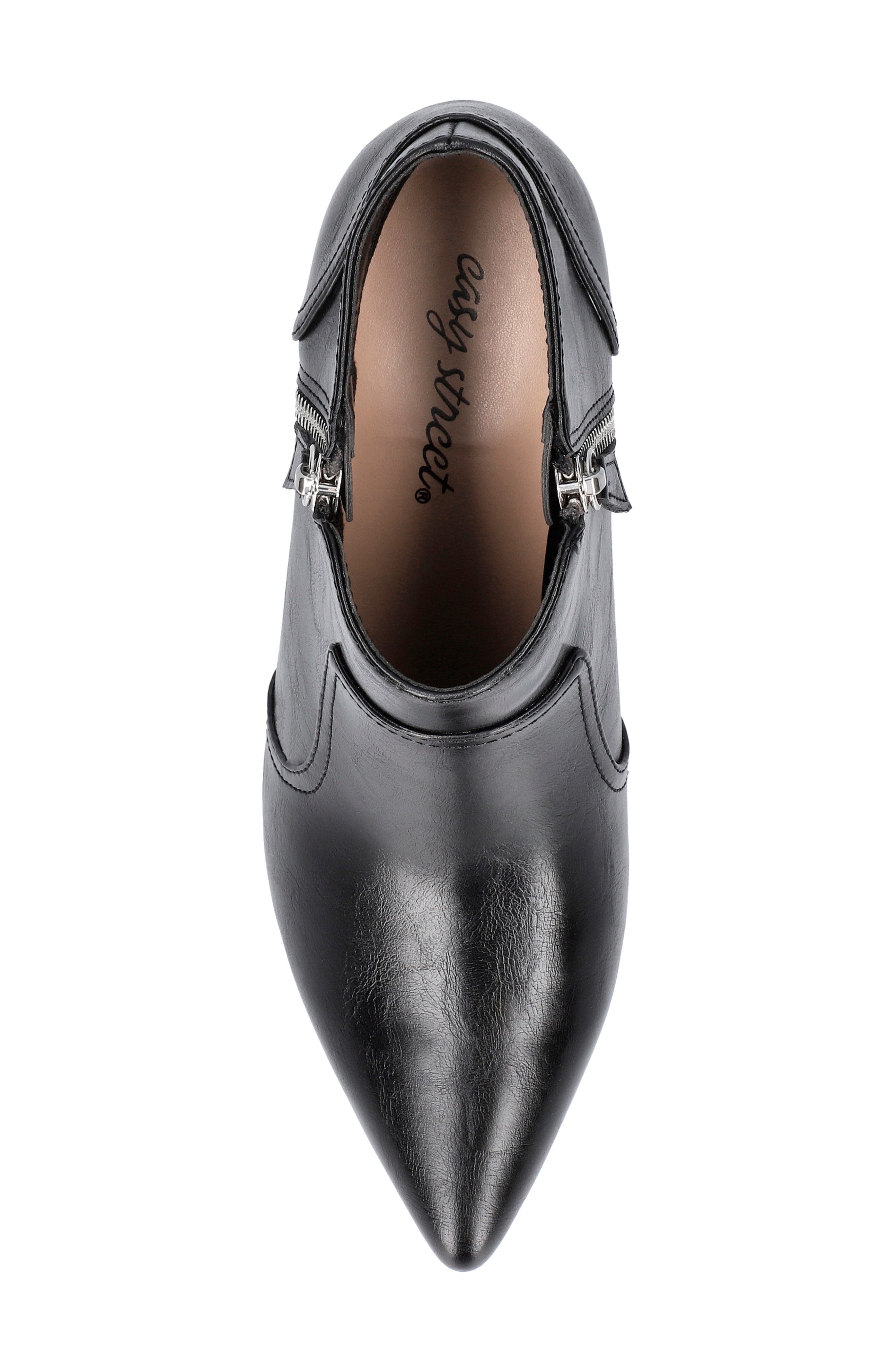 EASY STREET Annalee Kitten Heel Bootie, Alternate, color, Black