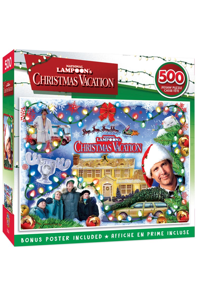 Christmas Vacation 500 Piece Puzzle, Main, color, Multicolor