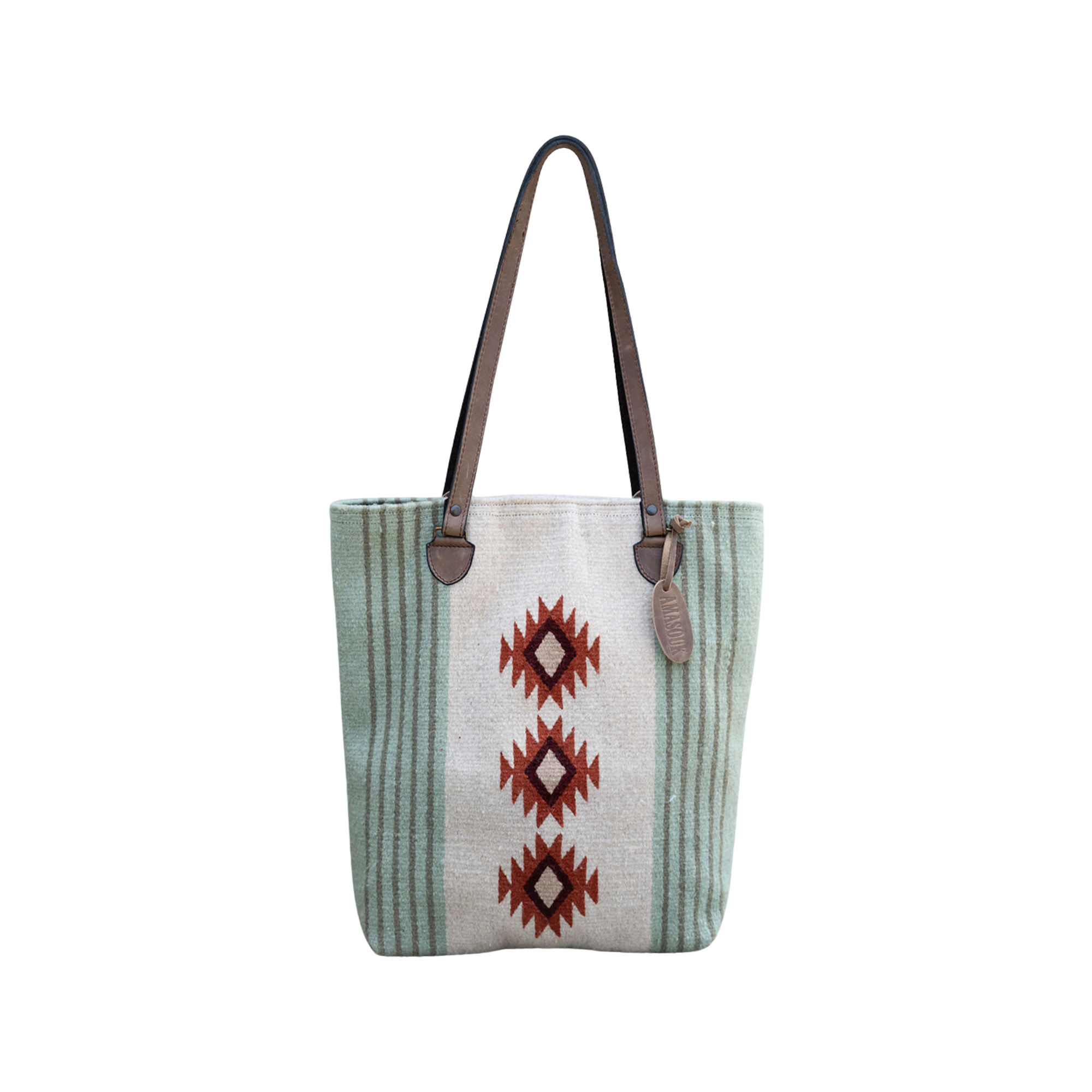 Amasouk Primavera Bucket Tote, Main, color, Red