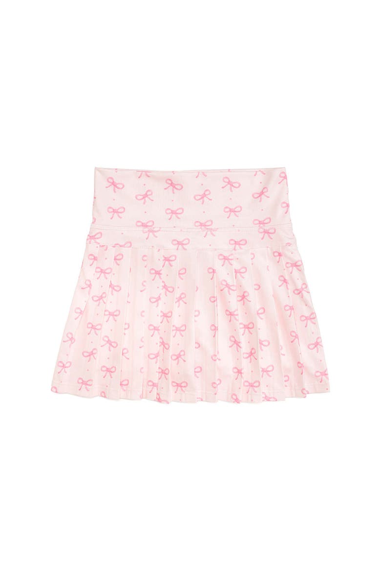 Pink Bow Athletic Skort, Main, color, Multicolor