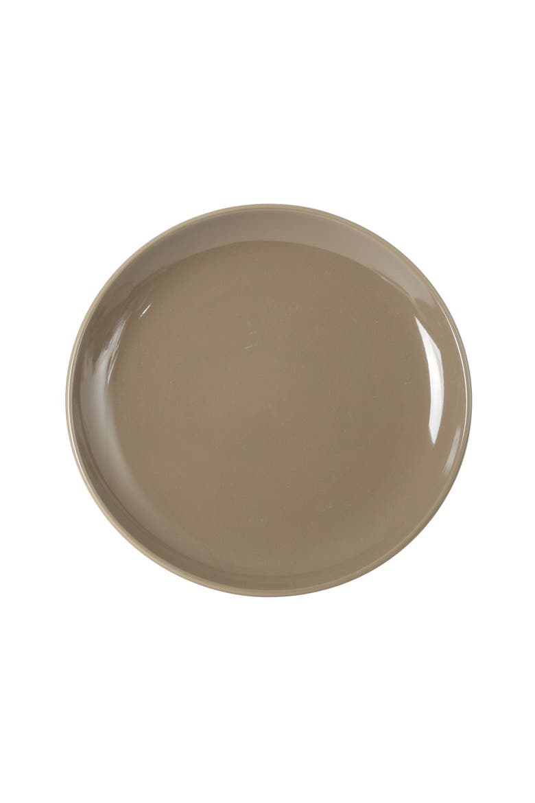 Rockaway 12 Piece Matte Two-Tone Stoneware Dinnerware Set, Service for 4, Alternate, color, Brown
