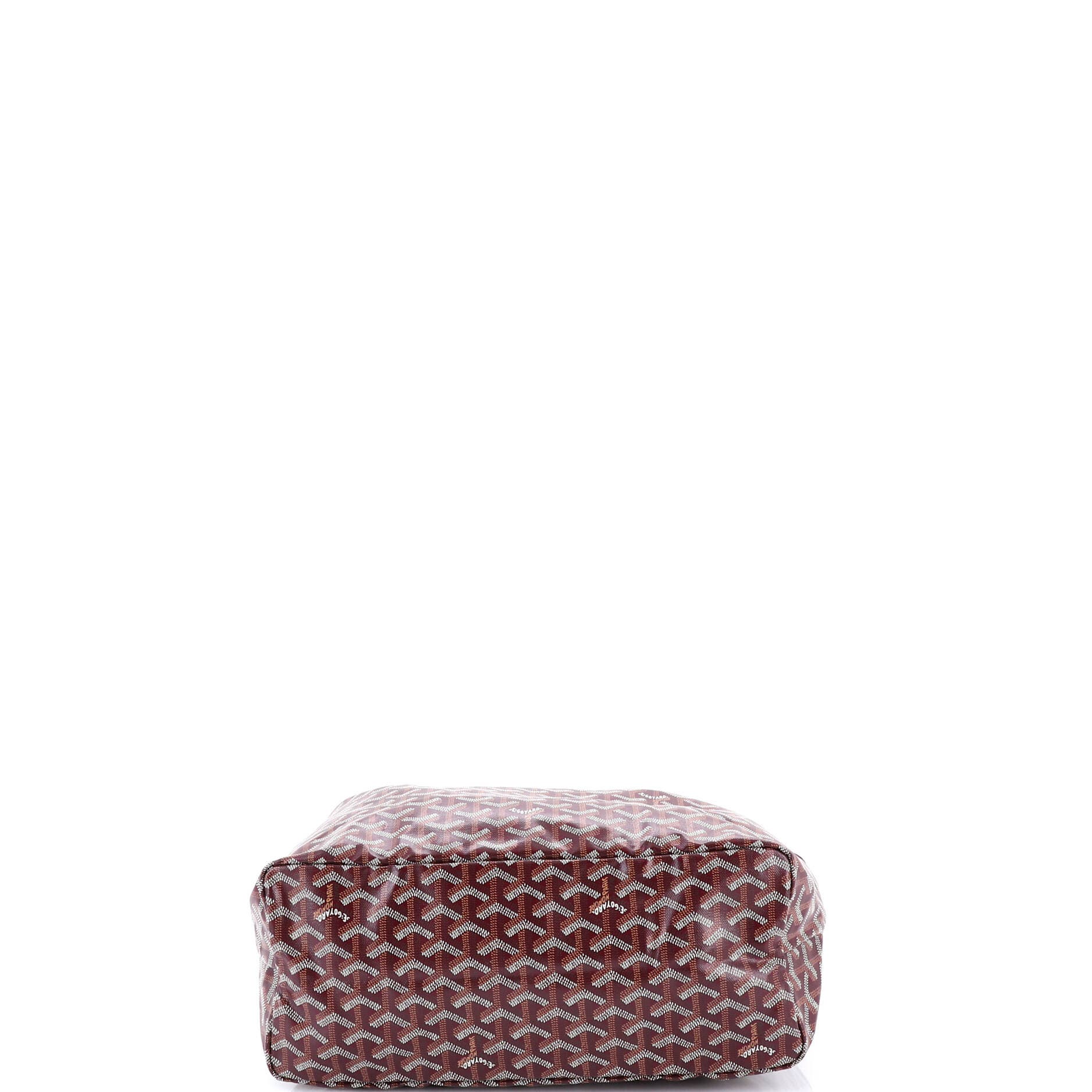 Pre-Owned Goyard Saint Louis Tote Coated Canvas PM, Alternate, color, Red