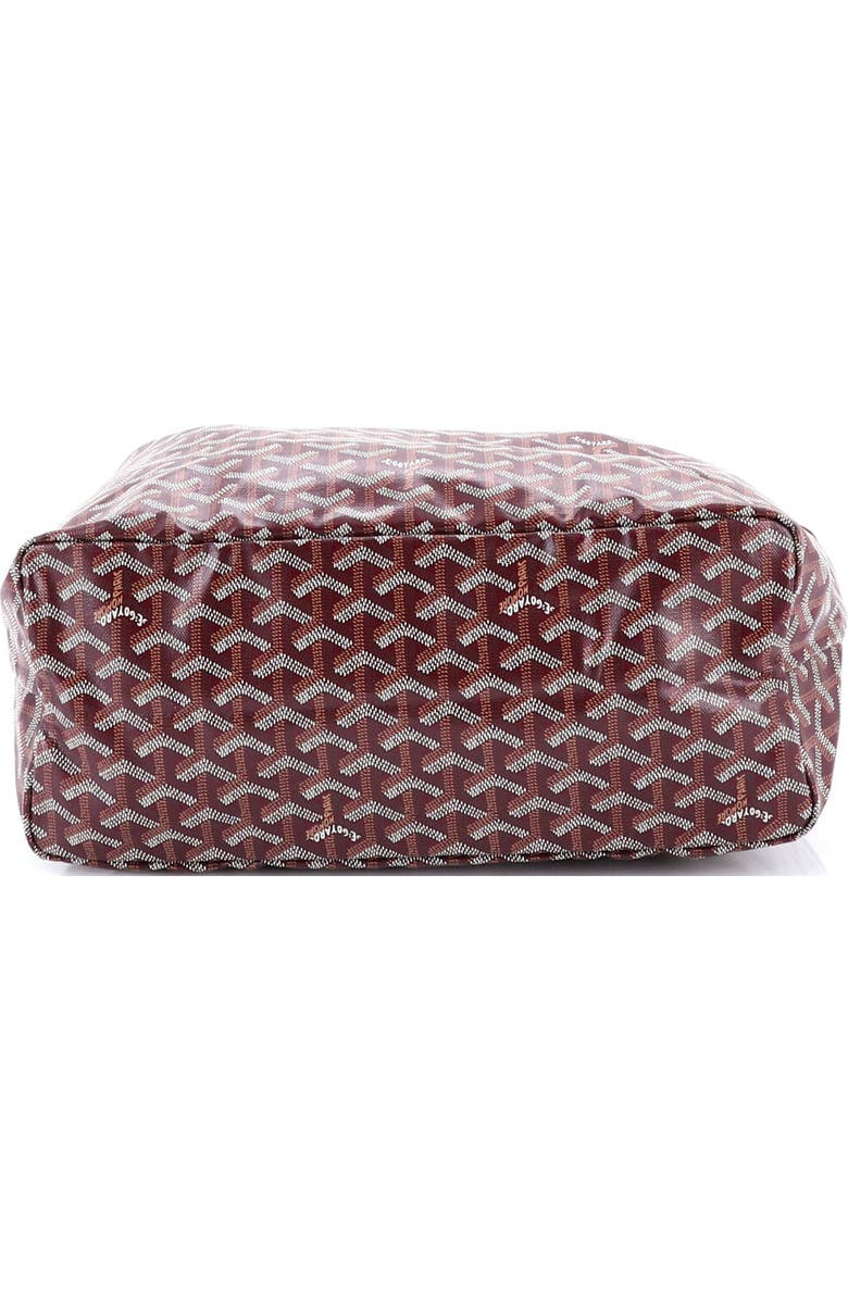 Pre-Owned Goyard Saint Louis Tote Coated Canvas PM, Alternate, color, Red