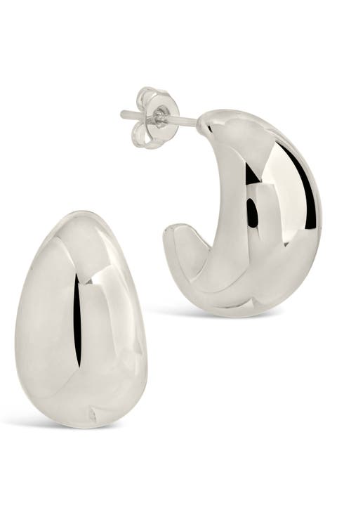 Eclipse Hoop Earrings