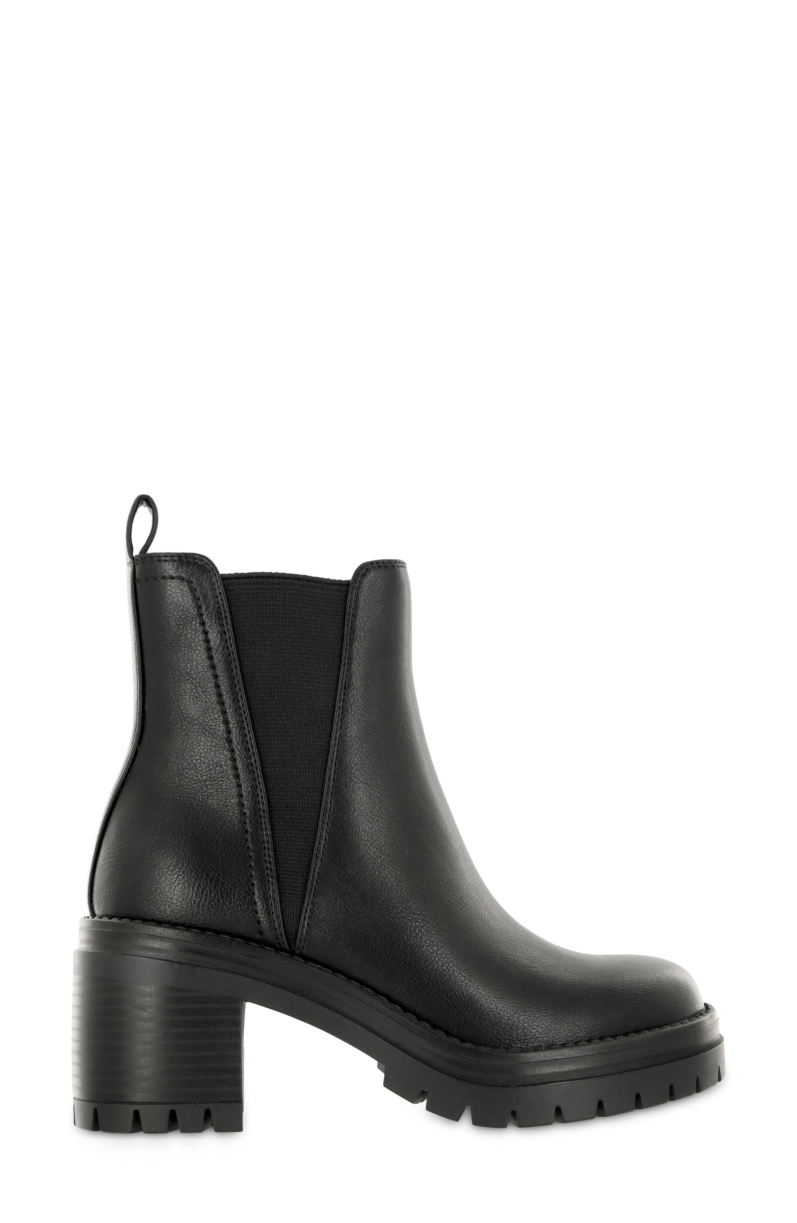 MIA Adea Platform Chelsea Boot, Alternate, color, Black
