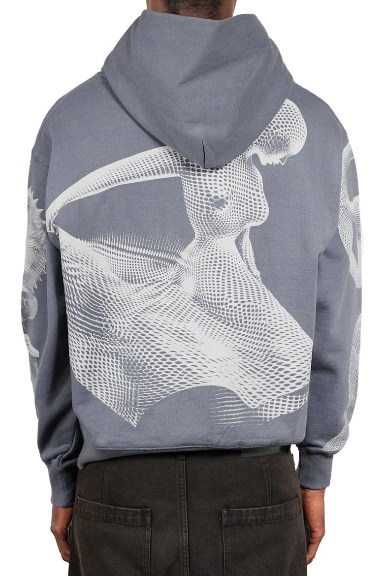 Dysfunction Graphic Hoodie, Alternate, color, GREY
