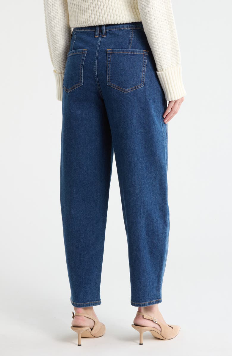 Vigoss Barrel Leg Jeans, Alternate, color, Rinse