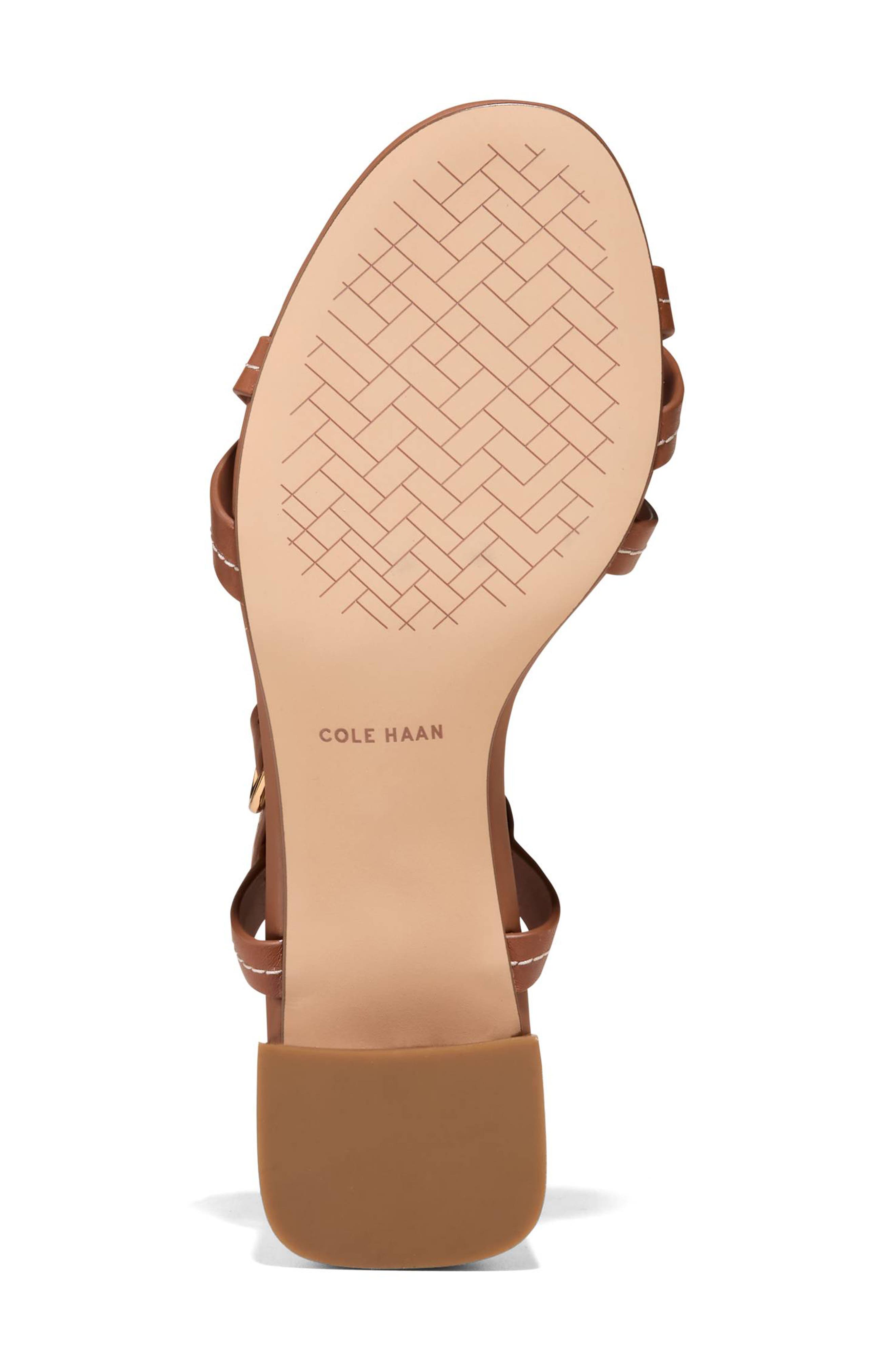 Cole Haan Dillion Slingback Sandal, Alternate, color, British Tan / Natural Stitch