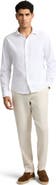 Onia Poplin Long Sleeve Button Down Shirt
