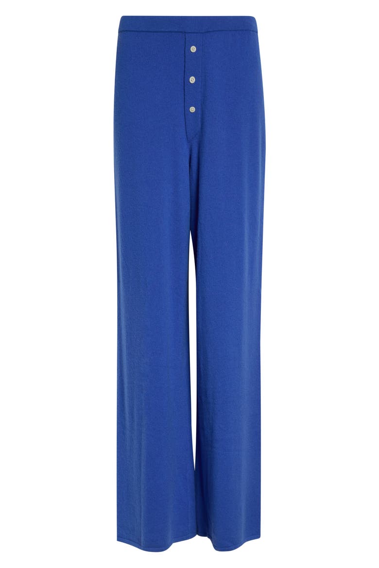 Everywear Wide Leg Cashmere Pants, Alternate, color, RESERVOIR