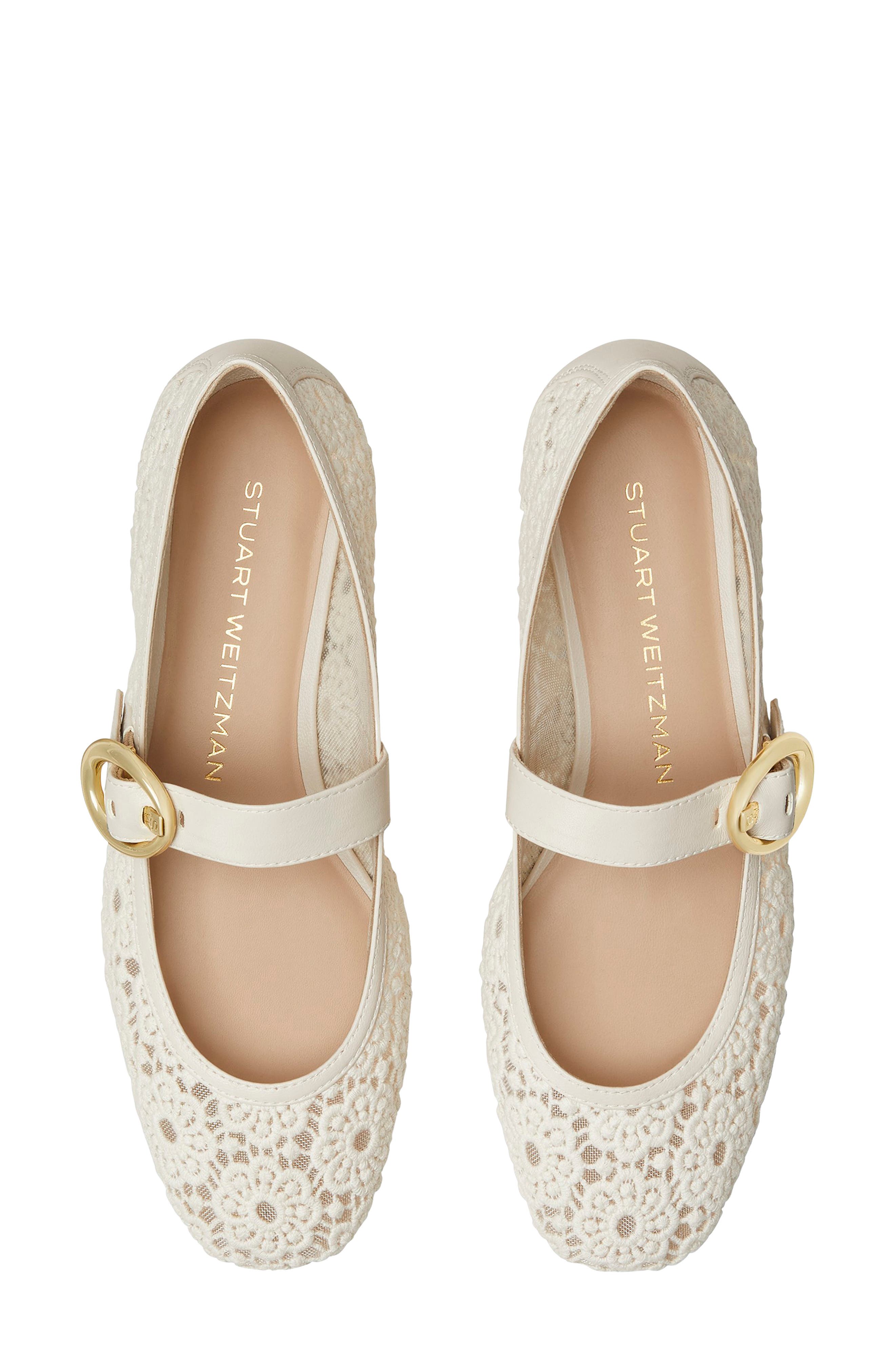 Stuart Weitzman Arabella Mary Jane, Alternate, color, Linen