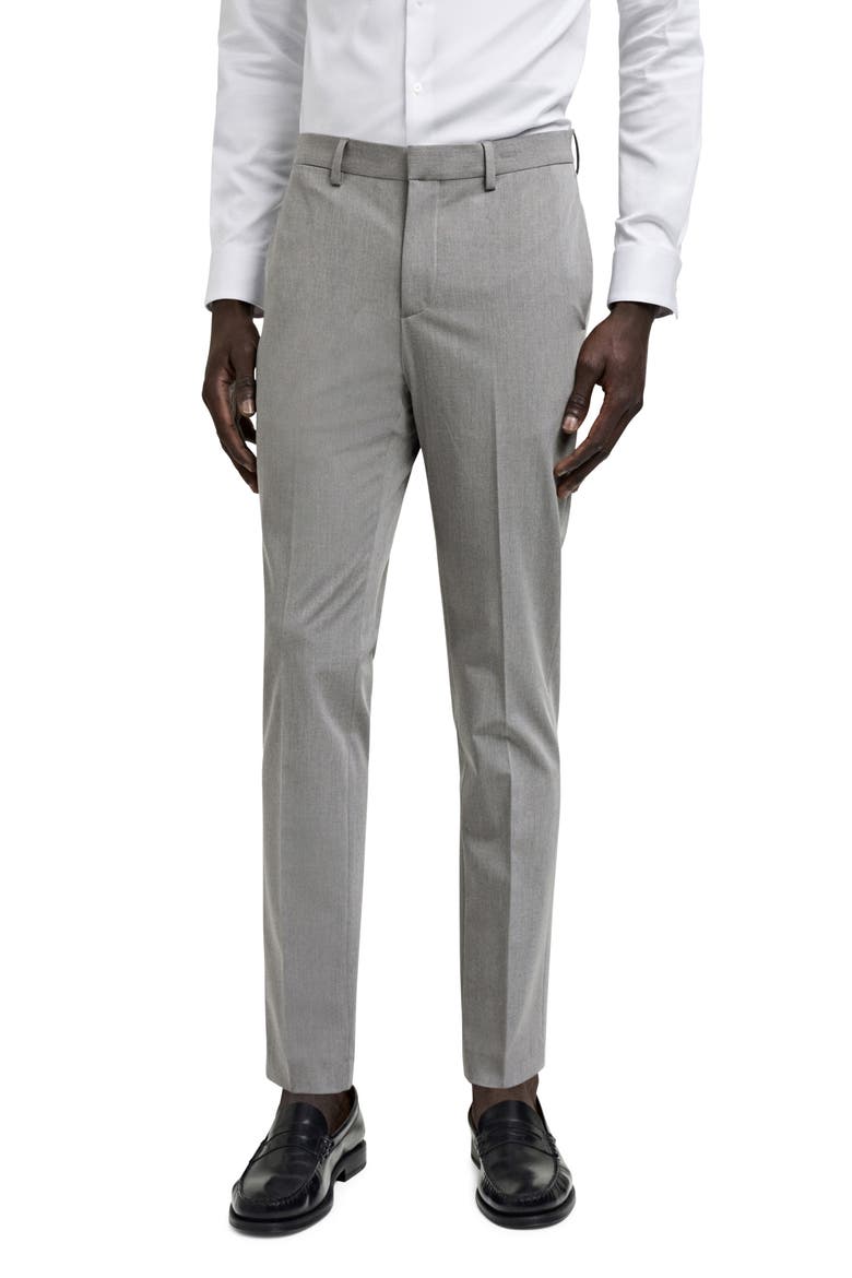 Stretch Superslim Fit Suit Pants, Main, color, GREY