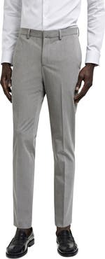 MANGO Stretch Superslim Fit Suit Pants