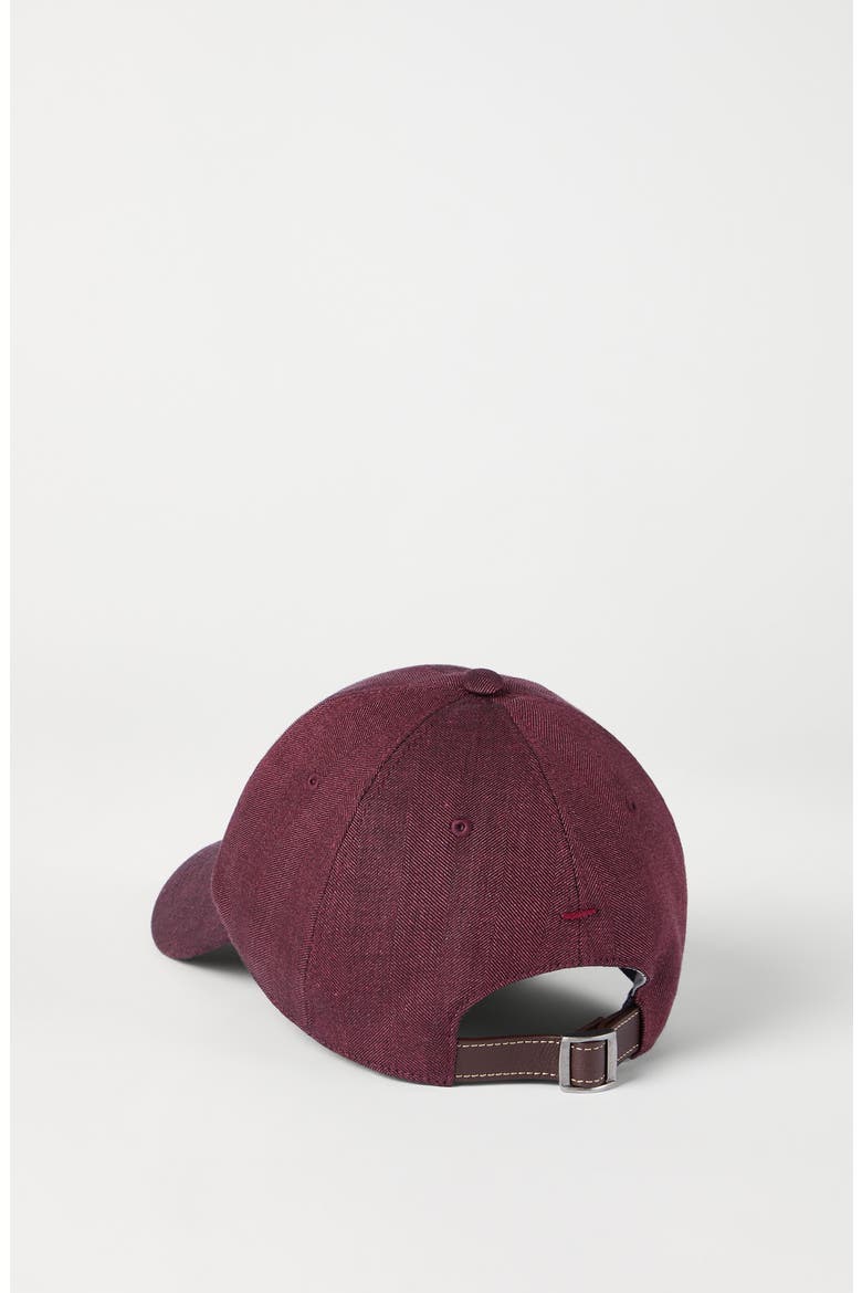Chevron Baseball cap, Alternate, color, Cherry