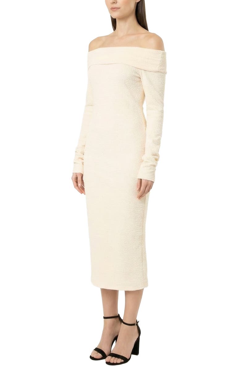 AREA STARS Bailey Off The Shoulder Dress, Alternate, color, Ivory