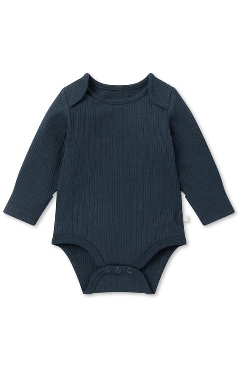 Ribbed Long Sleeve Bodysuit (Baby)