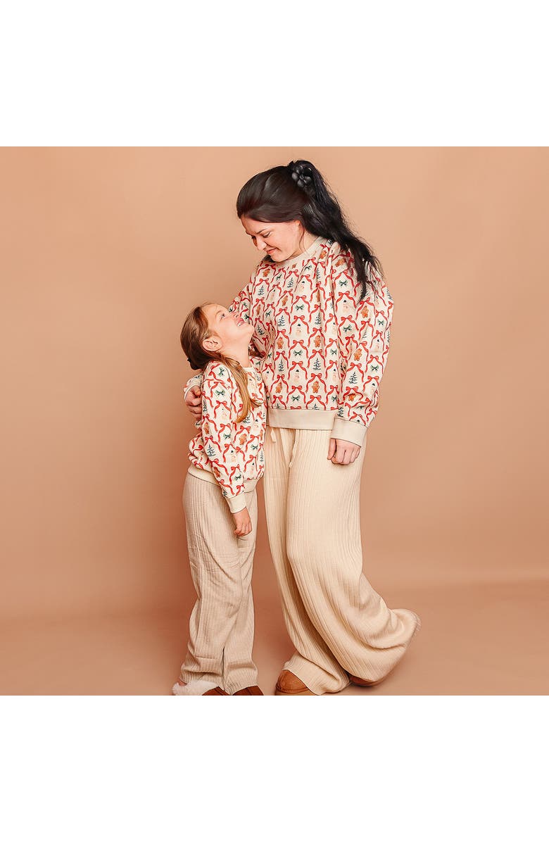 Sweet Wink Christmas Cutie Women's Sweatshirt, Alternate, color, Natural