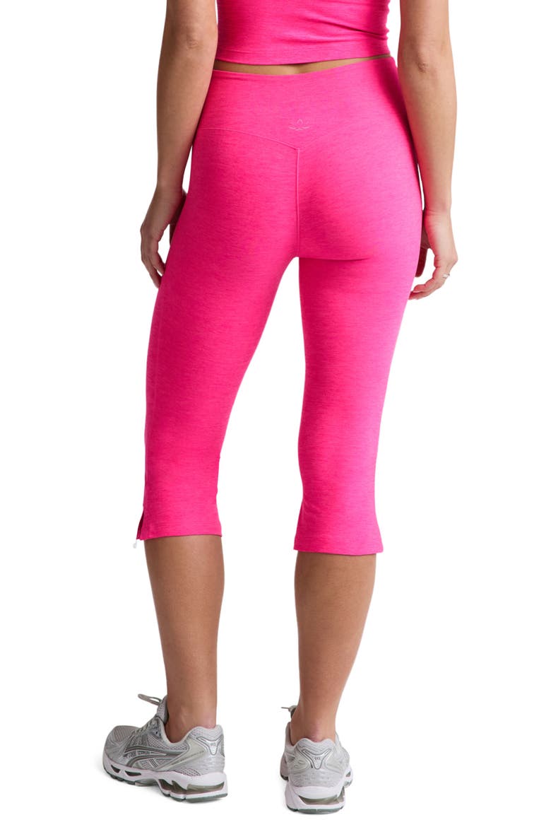 Space Dye Capri Leggings, Alternate, color, PINK GLOW HEATHER