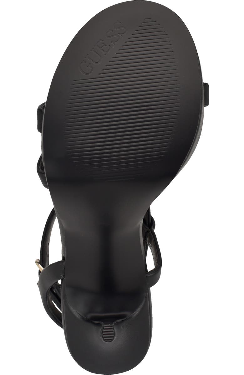 GUESS Lucier 2 Strappy Platform Sandal, Alternate, color,