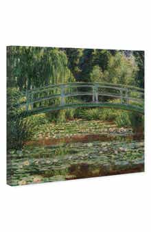 Wynwood Studio Monet The Japanese Footbridge Canvas Wall Art