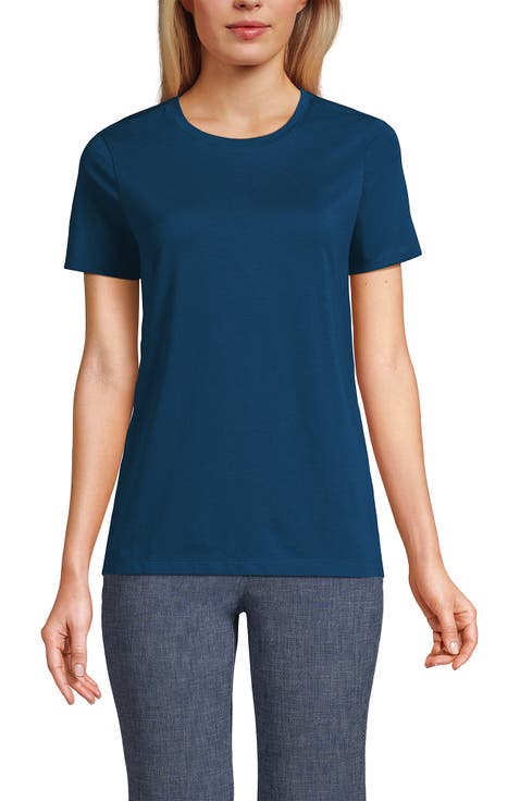 Relaxed Supima Cotton Crew Neck T-Shirt