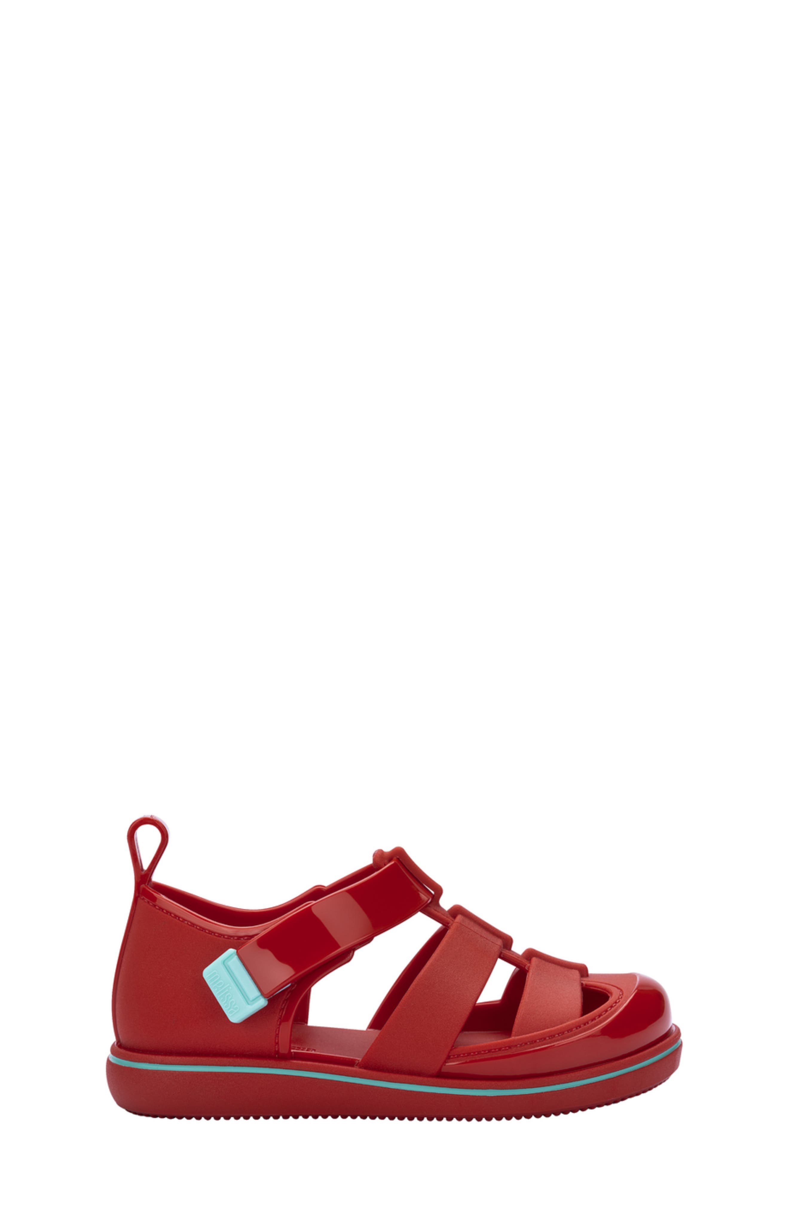 Kids' Smash Jelly Sandal, Alternate, color, RED
