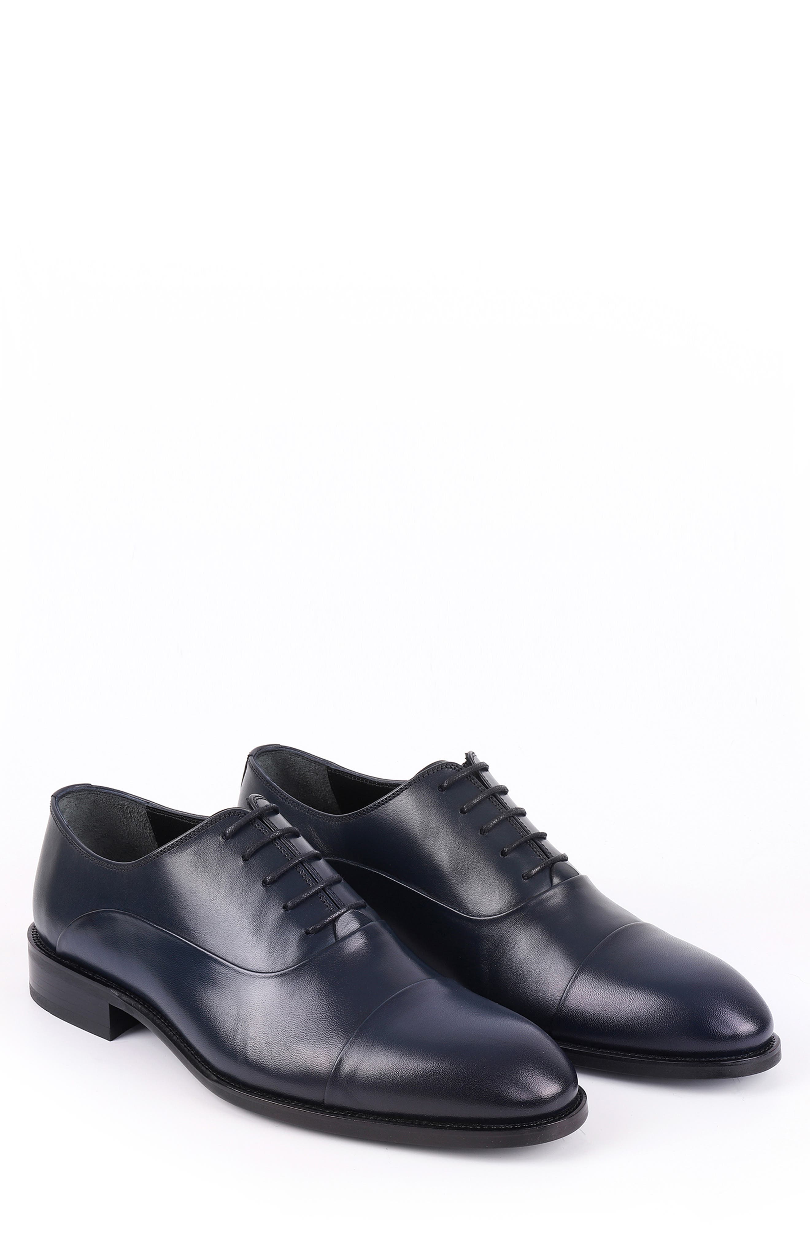 VELLAPAIS Maybury Oxford, Alternate, color, Navy Blue