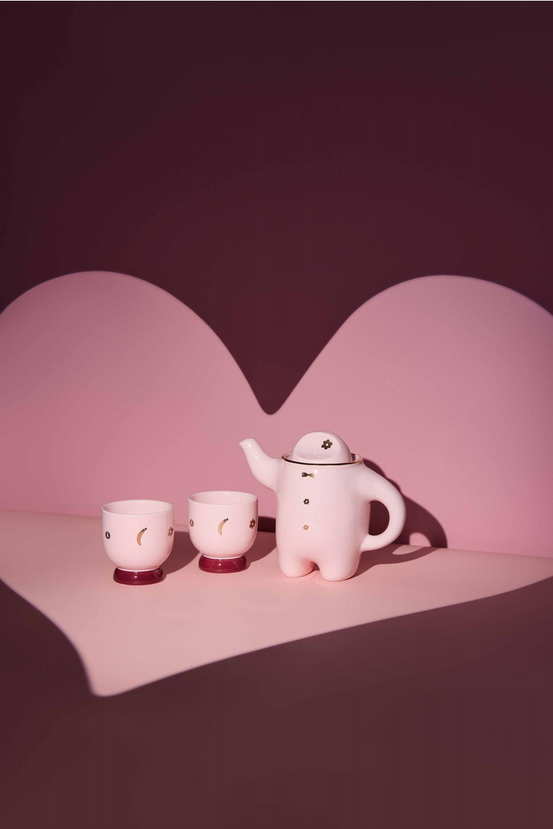 WEKUKU Brew Buddy Teapot, Alternate, color, Pink