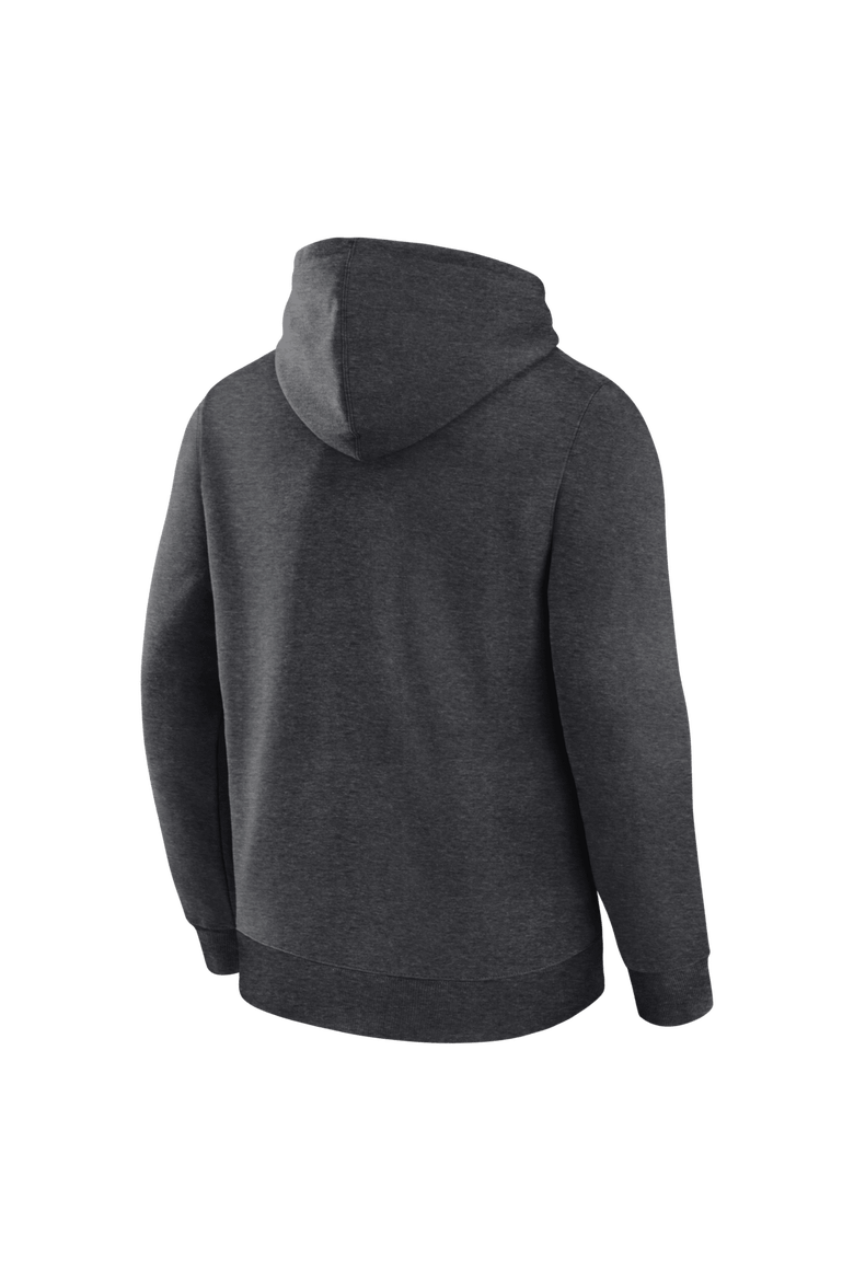 Men's Logo Athletic Heather Charcoal New York Giants Primary Logo Hoodie, Alternate, color, Heather Charcoal
