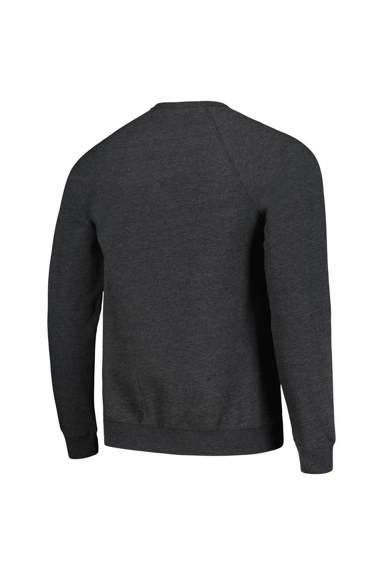 Men's Homefield Heather Charcoal Colorado Buffaloes Raglan Pullover Sweatshirt, Alternate, color, Heather Charcoal