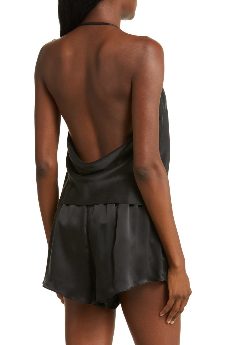 Lunya Halter Washable Silk Pajamas, Alternate, color, 