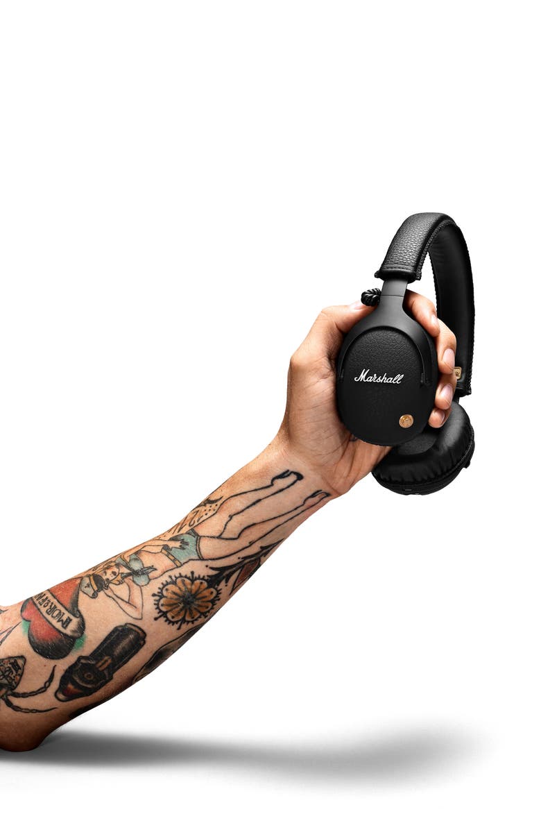 Marshall Monitor Bluetooth Wireless Over Ear Headphones, Alternate, color,